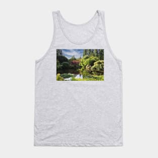 Butchart Gardens Pond Tank Top